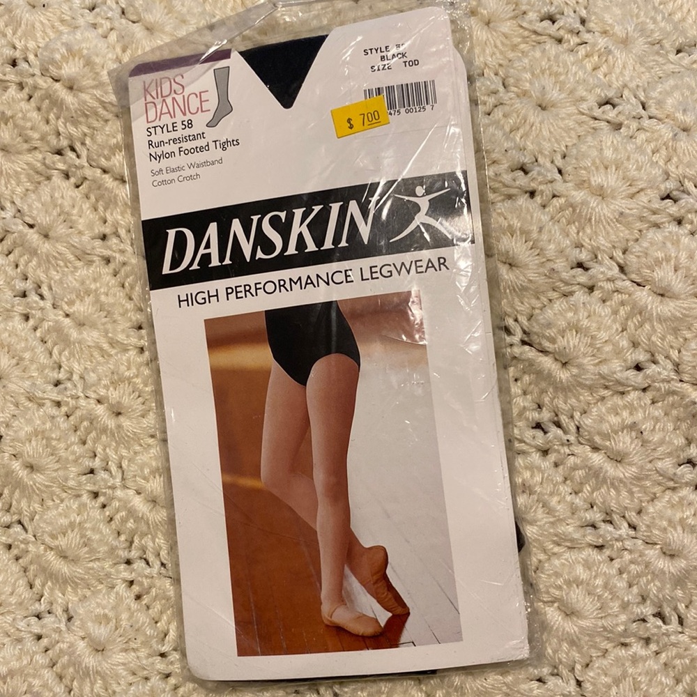 2T-4T Black Tights